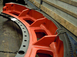 Венец зубчатый Z=316, m=20, ч. 1-162560 сб,   мшц-4500х6000, новый.