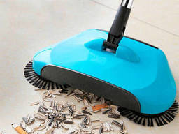 Веник автоматический с тремя щётками для уборки Magic Sweeper