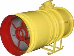 Вентилятор осевой с электрическим приводом