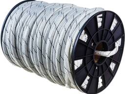 Веревка полиамидная, капроновая, D= 2-22, L= 20-500, Мат-л: льноджутовая; полиамидная