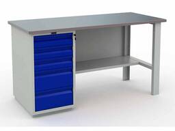 Верстак однотумбовый Profi (№601)