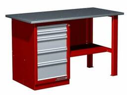 Верстак Однотумбовый (Тумба С Пятью Ящиками) 01.105