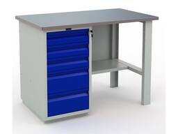 Верстак однотумбовый Profi (№401)