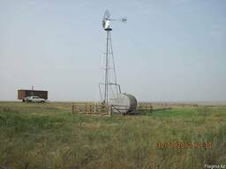 Ветронасос IronMan для подъема воды из скважин и колодцев