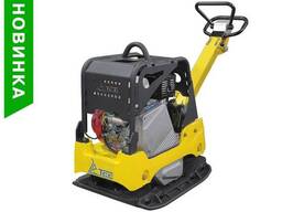 Виброплита реверсивная TSS-CP-320 (гидравлический привод, электростарт, АКБ) с наушниками