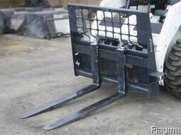Вилы паллетные для минипогрузчика bobcat