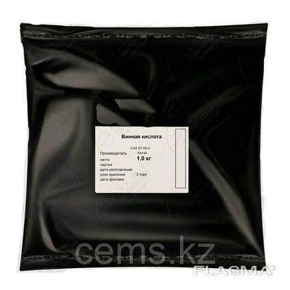 Винная кислота пищевая Е334 (L+) по 1 кг
