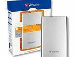 Внешний жесткий диск 2,5 1TB Verbatim 053071 серебро - фото 1