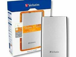 Внешний жесткий диск 2,5 1TB Verbatim 053071 серебро
