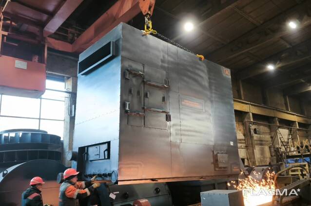 Водогрейный котел КВм-3,8 с топкой ТШПм