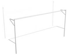 Ворота для футбола разборные 7,32х2,44