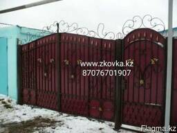 Ворота кованные