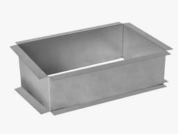 Врезка прямоугольная Размер1: 100-2000 мм, Размер2: 100-1200 мм, s= 0,55-1 мм в Алматы