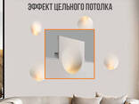 Встраиваемый гипсовый стеновой светильник ZION Oko-1 GU10/GU5.3 (2) - фото 3