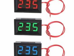 Встраиваемый вольтметр на 220 в