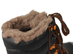 Высокий ботинок «Мистраль» (зима) HX379-CSW ПУ-Нитрил, КП и АС шерстяной мех р.43