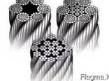 Wire rope and steel wire rope, galvanized, stainless accordi - фото 1