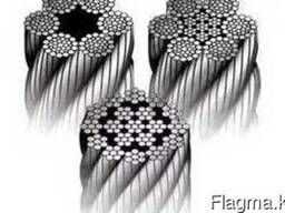 Wire rope and steel wire rope, galvanized, stainless accordi