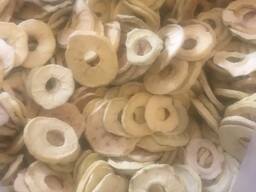 Яблоки сушеные нарезанные кольцами