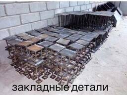 Проточка отверстий, резка закладных деталей