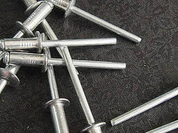 Заклепка алюминиевая; стальная; нержавеющая стальная, 1—30 мм в Уральске