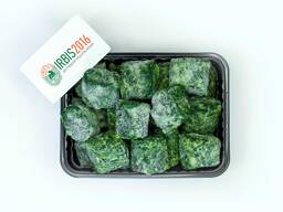 Замороженный шпинат резаный оптом