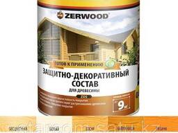 Защитно-декоративный лак на алкидной основе 0.85 л "Zerwood" белый