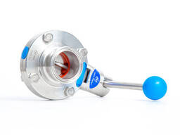 Заслонка прямая нержавеющая Ц-Ц (43090) — DIN, AISI 304