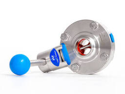 Заслонка прямая нержавеющая Р-С (43020) — DIN, AISI 304