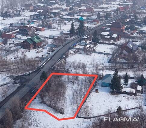 Земельный участок 14 соток. Горная Ульбинка. Первая линия-