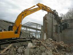 Демонтажные Работы Разрушение Демонтаж Снос Зданий