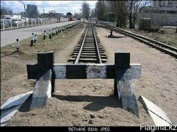 Ж/д тупик для отстоя вагонов