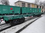 Железнодорожный вагон-платформа модели 13-6953 - фото 2