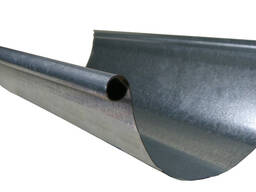 Желоб Ширина: 50-416 мм, L= 0,5-4 м, Глубина: 50-160 мм, Форма: полукруглый; прямоугольный