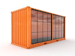 Жилой Блок-модуль (торговый павильон). Казахстан, г. Костанай