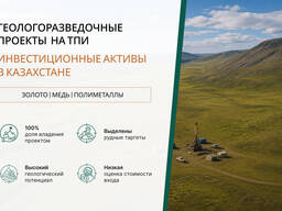 Свинцово-цинковый рудный участок в Туркестанской области, Казахстан